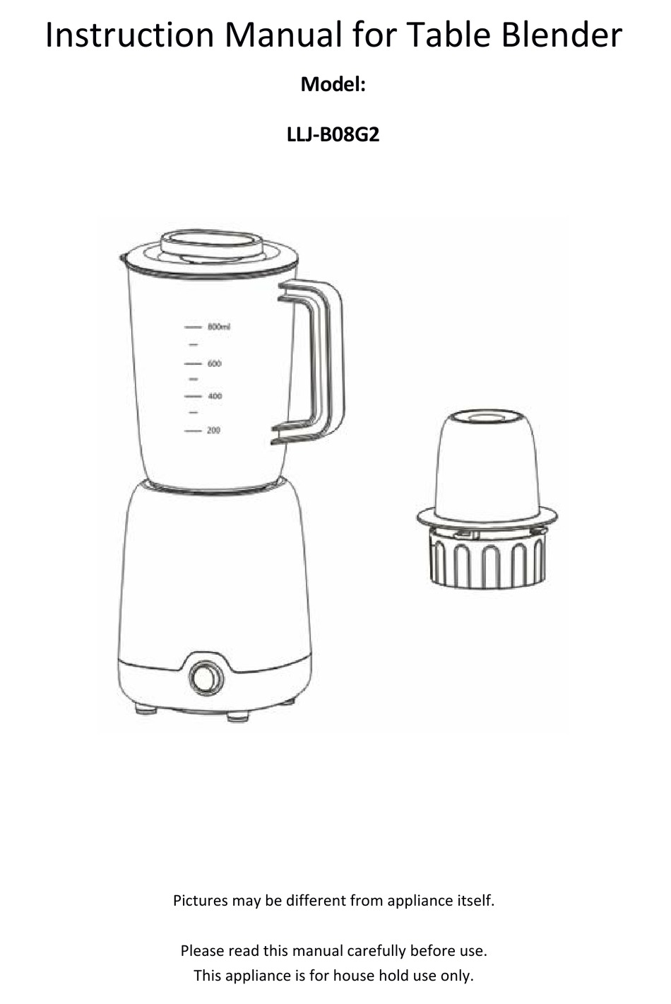 POWERPAC LLJB08G2 INSTRUCTION MANUAL Pdf Download ManualsLib