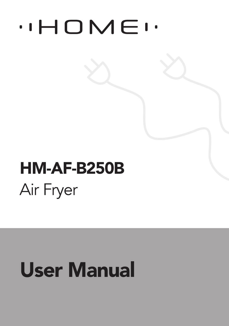 HOME HM-AF-B250B USER MANUAL Pdf Download | ManualsLib