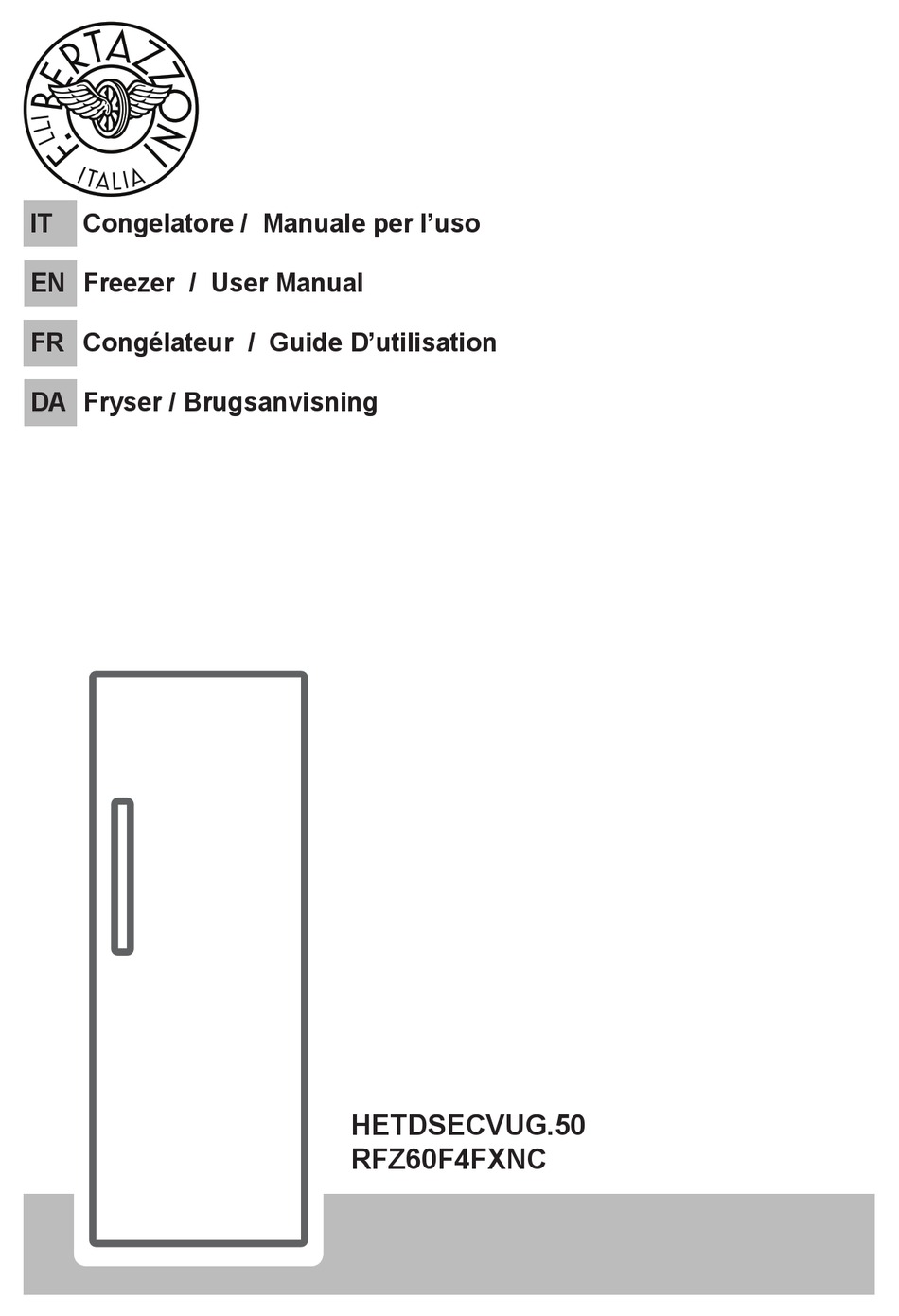 BERTAZZONI HETDSECVUG.50 USER MANUAL Pdf Download ManualsLib