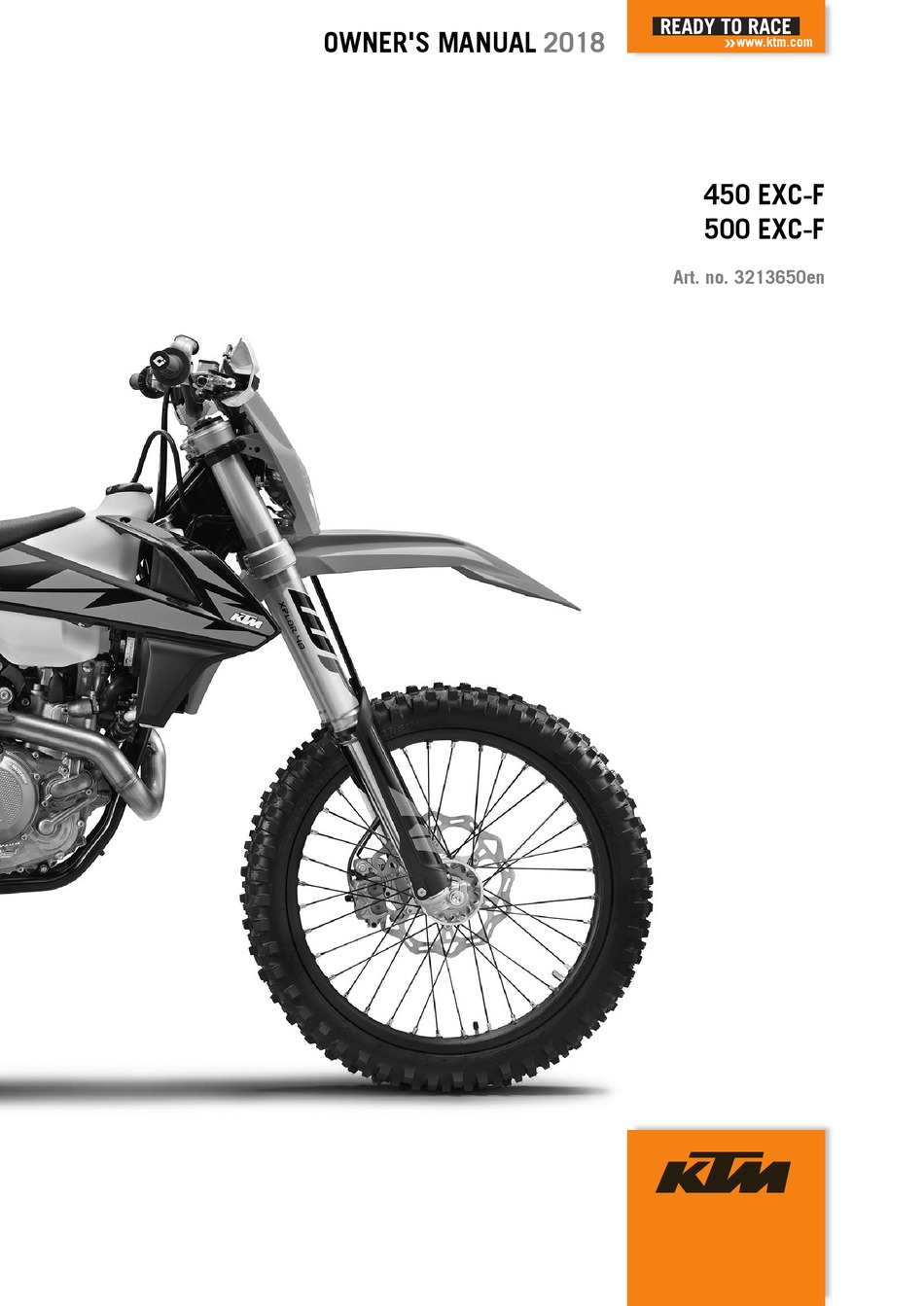 Ktm 500 Exc F 2018 Owners Manual Pdf Download Manualslib 2532