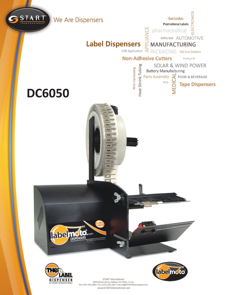 START DC6050 MANUAL Pdf Download ManualsLib