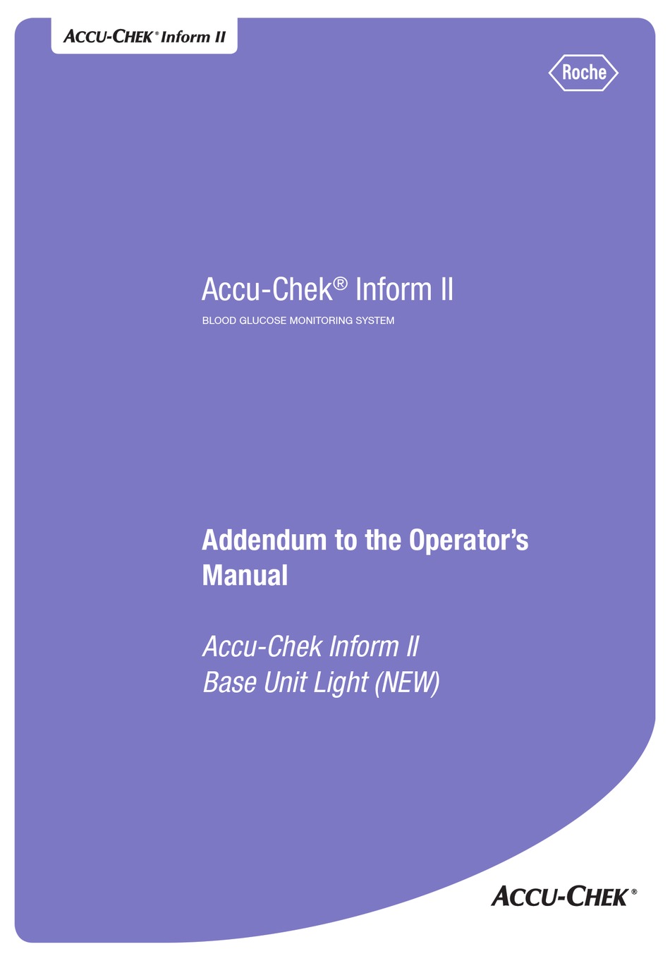 ACCUCHEK INFORM II MANUAL Pdf Download ManualsLib