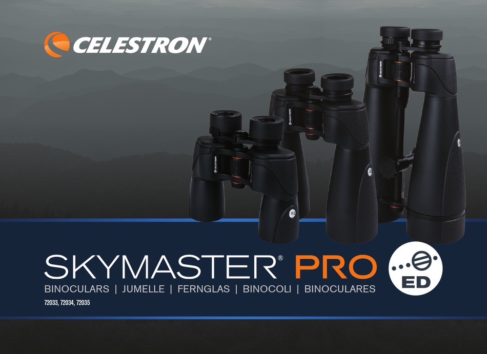 CELESTRON SKYMASTER PRO MANUAL Pdf Download ManualsLib
