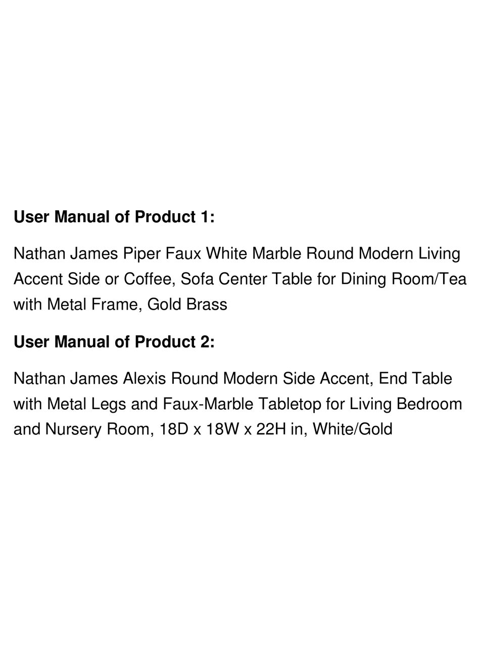 NATHAN JAMES PIPER USER MANUAL Pdf Download ManualsLib