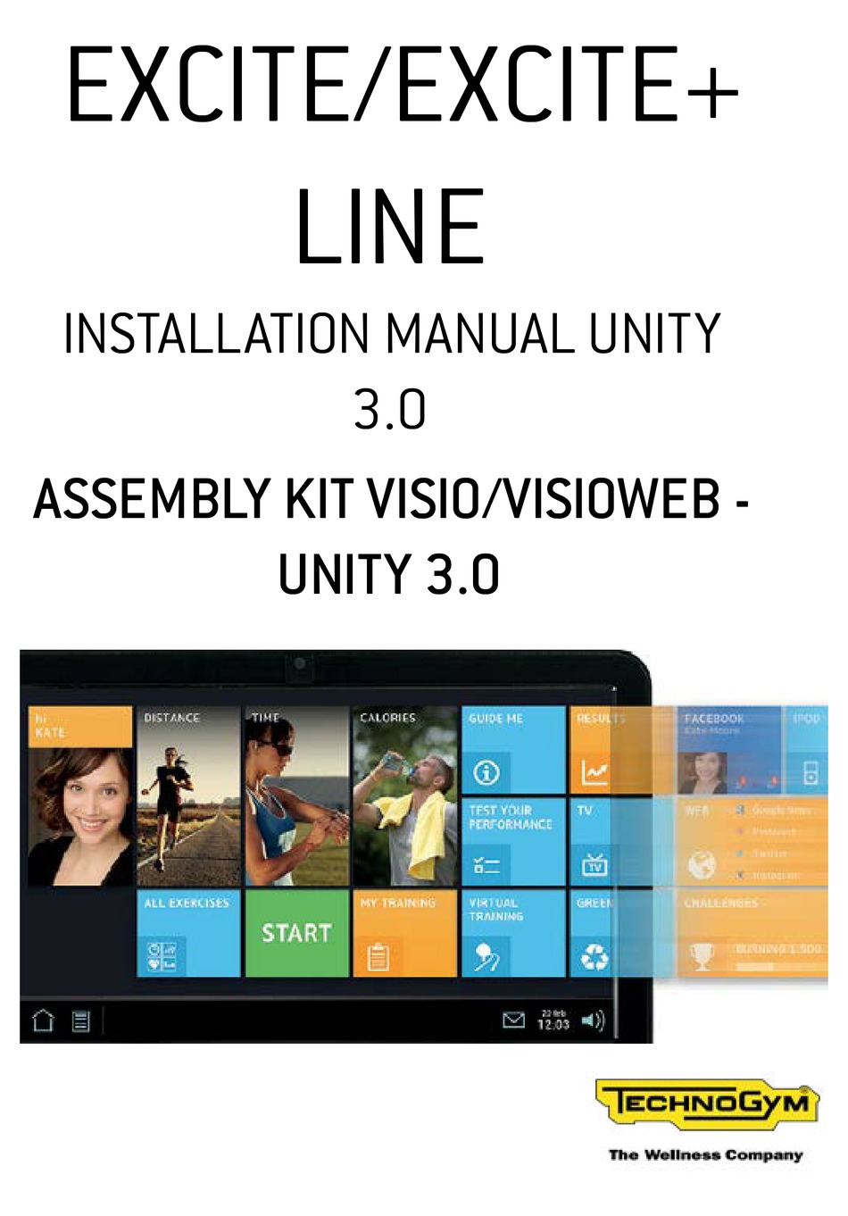 Technogym unity 3.0 discount manual