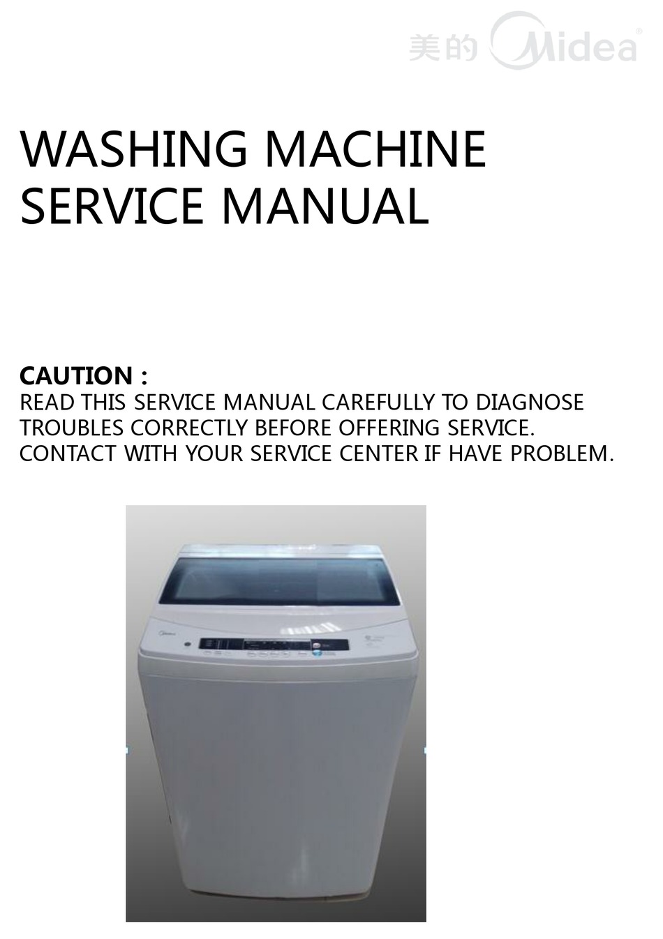 MIDEA MAC160-S2802TPS/FM SERVICE MANUAL Pdf Download | ManualsLib