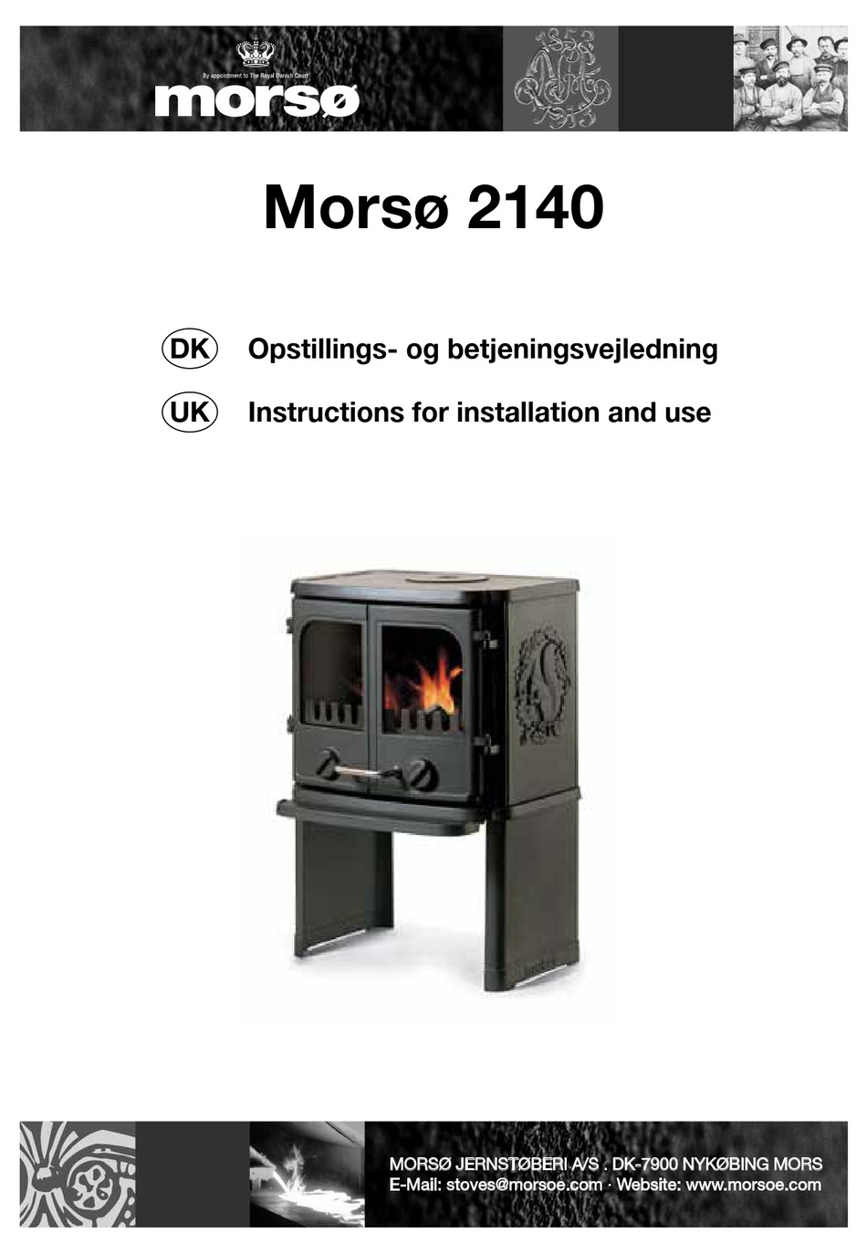 MORSO 2140 INSTRUCTIONS FOR INSTALLATION AND USE MANUAL Pdf Download