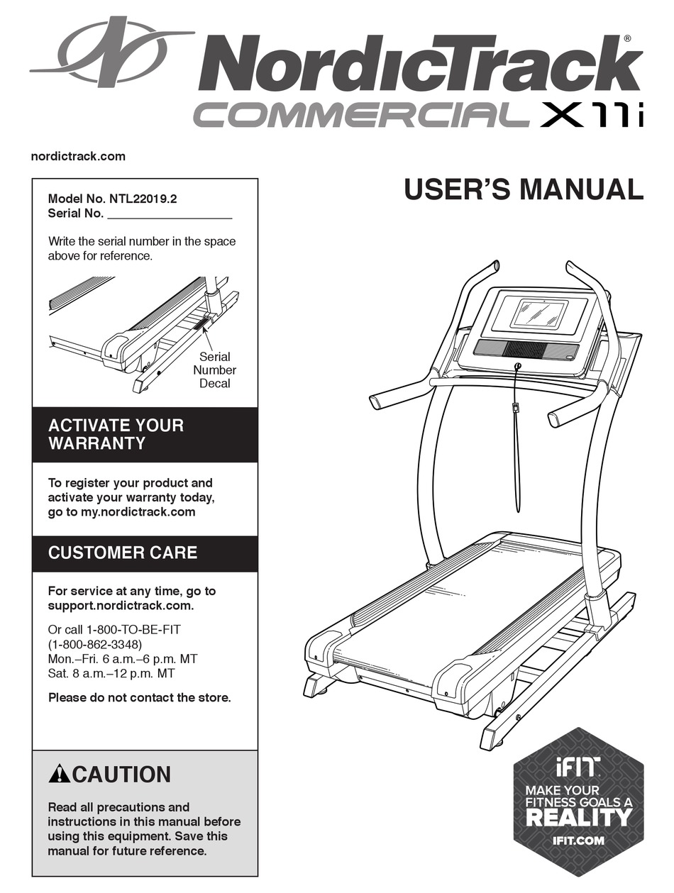 NORDICTRACK NTL22019.2 USER MANUAL Pdf Download ManualsLib