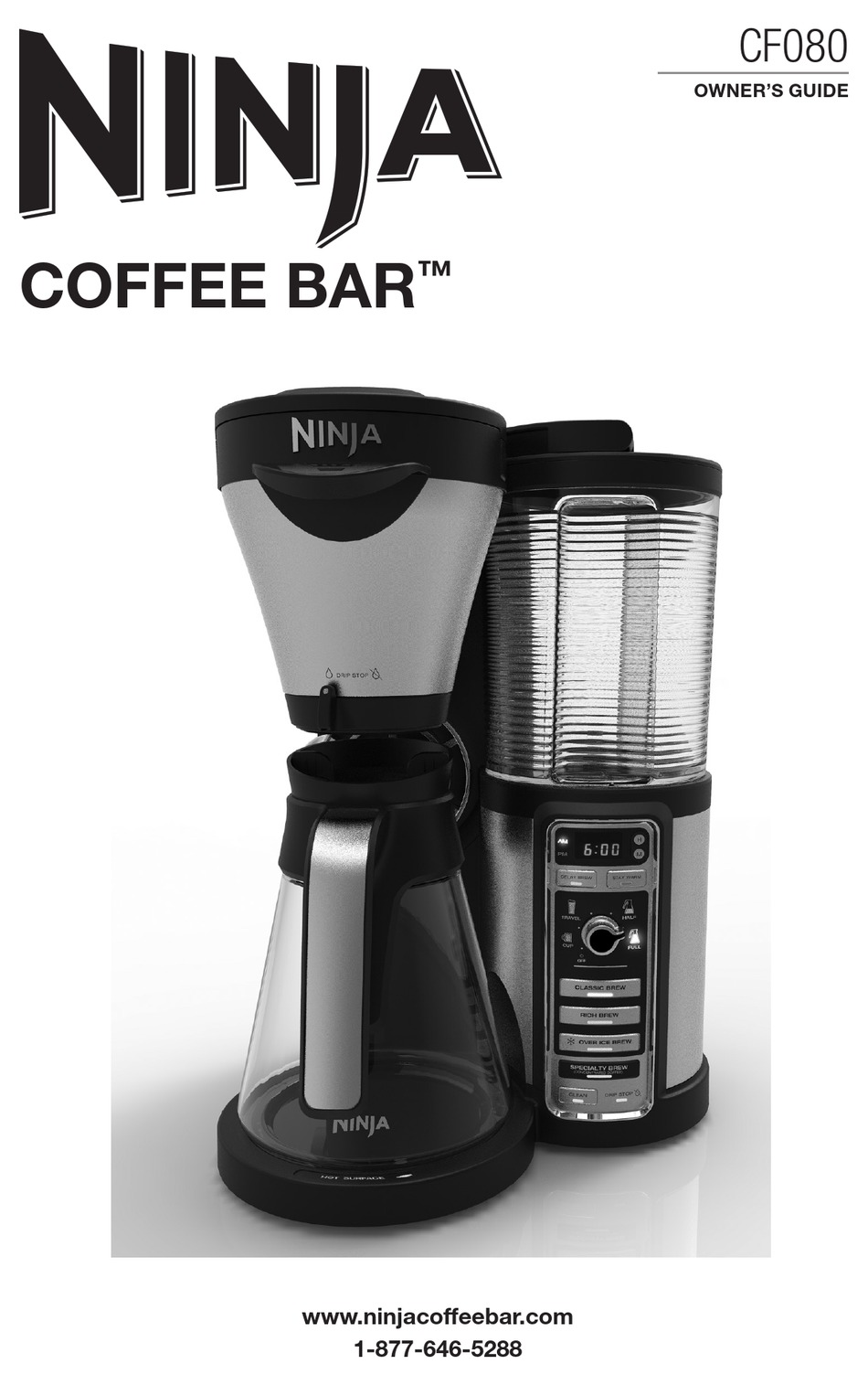NINJA COFFEE BAR CF080 OWNER'S MANUAL Pdf Download ManualsLib