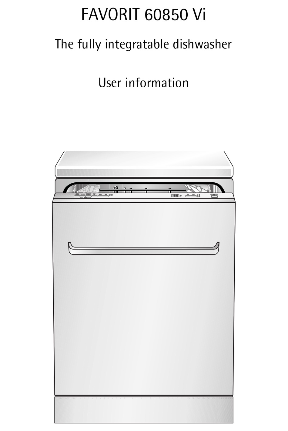 ELECTROLUX FAVORIT 60850 VI USER INFORMATION Pdf Download ManualsLib