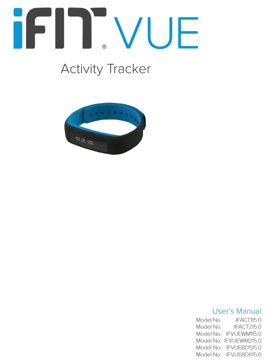 IFIT VUE IFVUEBD515.0 USER MANUAL Pdf Download ManualsLib