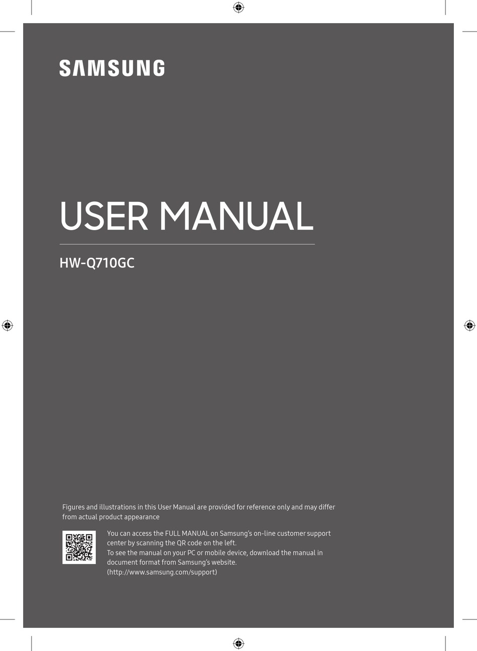 SAMSUNG HW-Q710GC USER MANUAL Pdf Download | ManualsLib