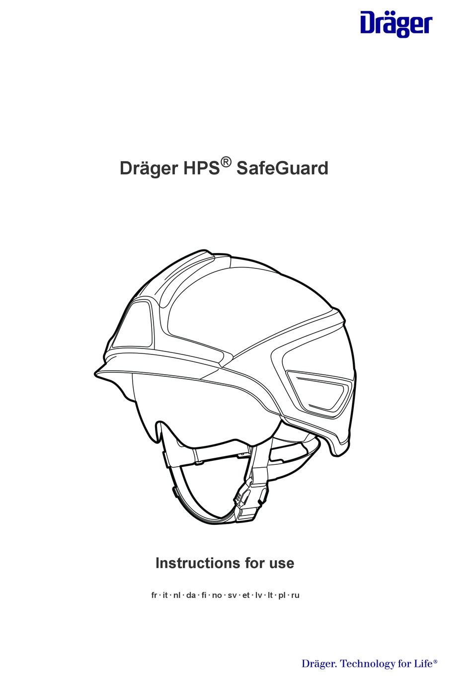 DRÄGER HPS SAFEGUARD INSTRUCTIONS FOR USE MANUAL Pdf Download ManualsLib