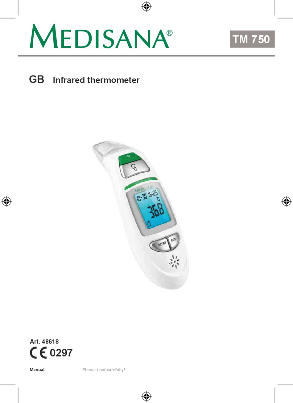 medisana thermomètre notice
