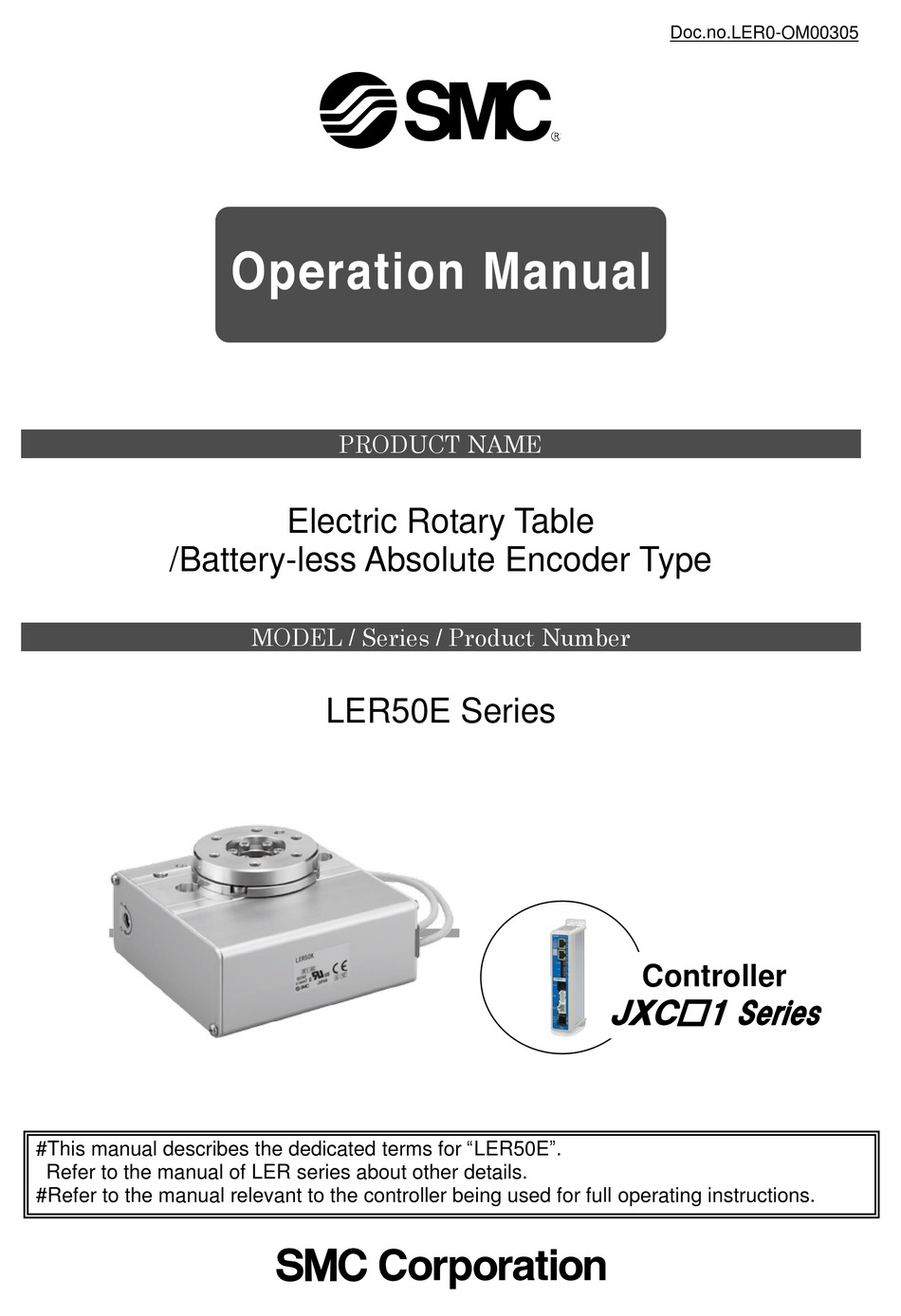 SMC NETWORKS LER50E SERIES OPERATION MANUAL Pdf Download | ManualsLib