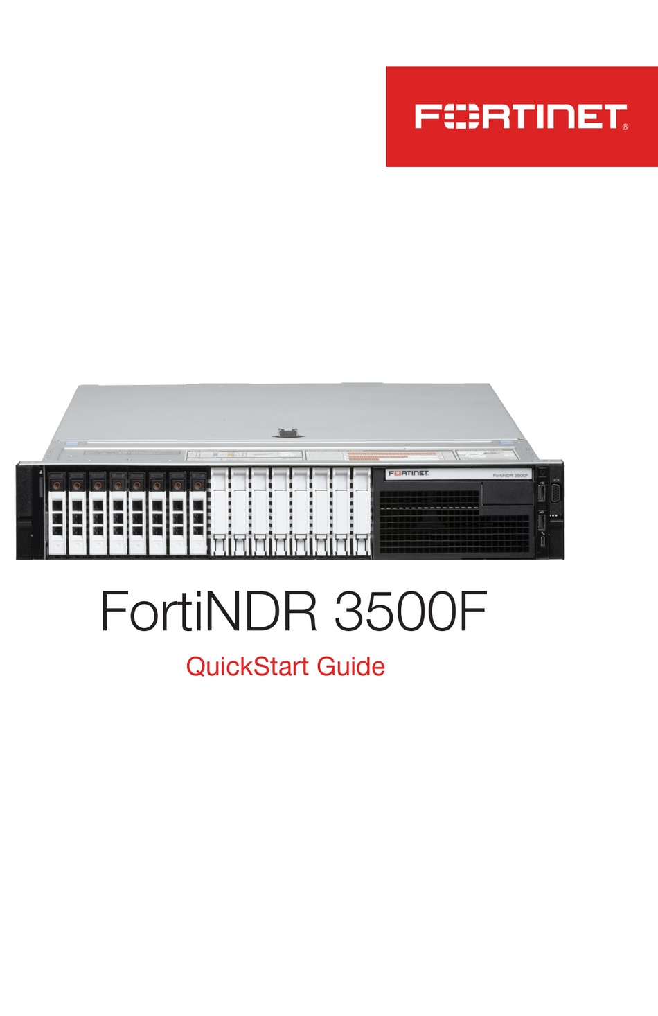 FORTINDR 3500F QUICK START MANUAL Pdf Download ManualsLib