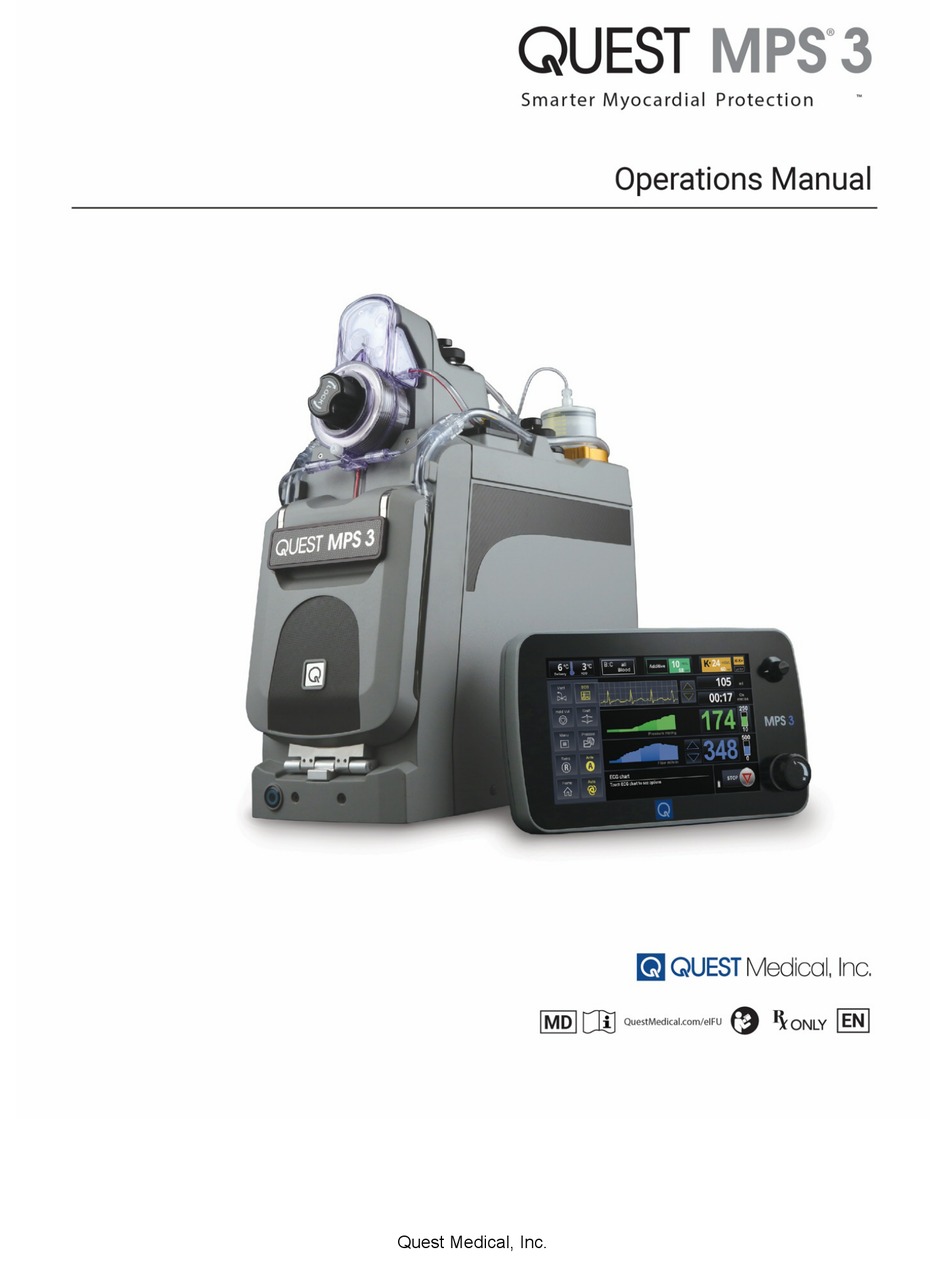 QUEST ENGINEERING MPS 3 OPERATION MANUAL Pdf Download ManualsLib