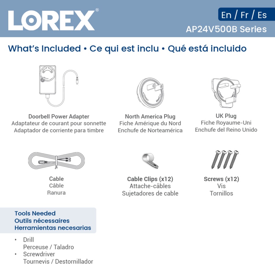 LOREX AP24V500B SERIES QUICK START MANUAL Pdf Download | ManualsLib