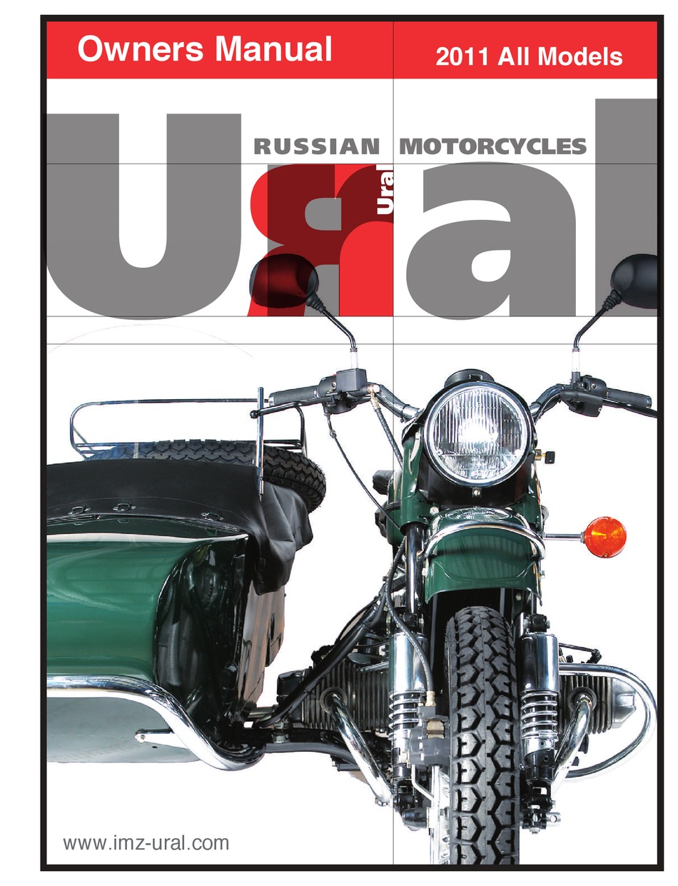 URAL MOTORCYCLES PATROL 2011 MANUAL Pdf Download ManualsLib