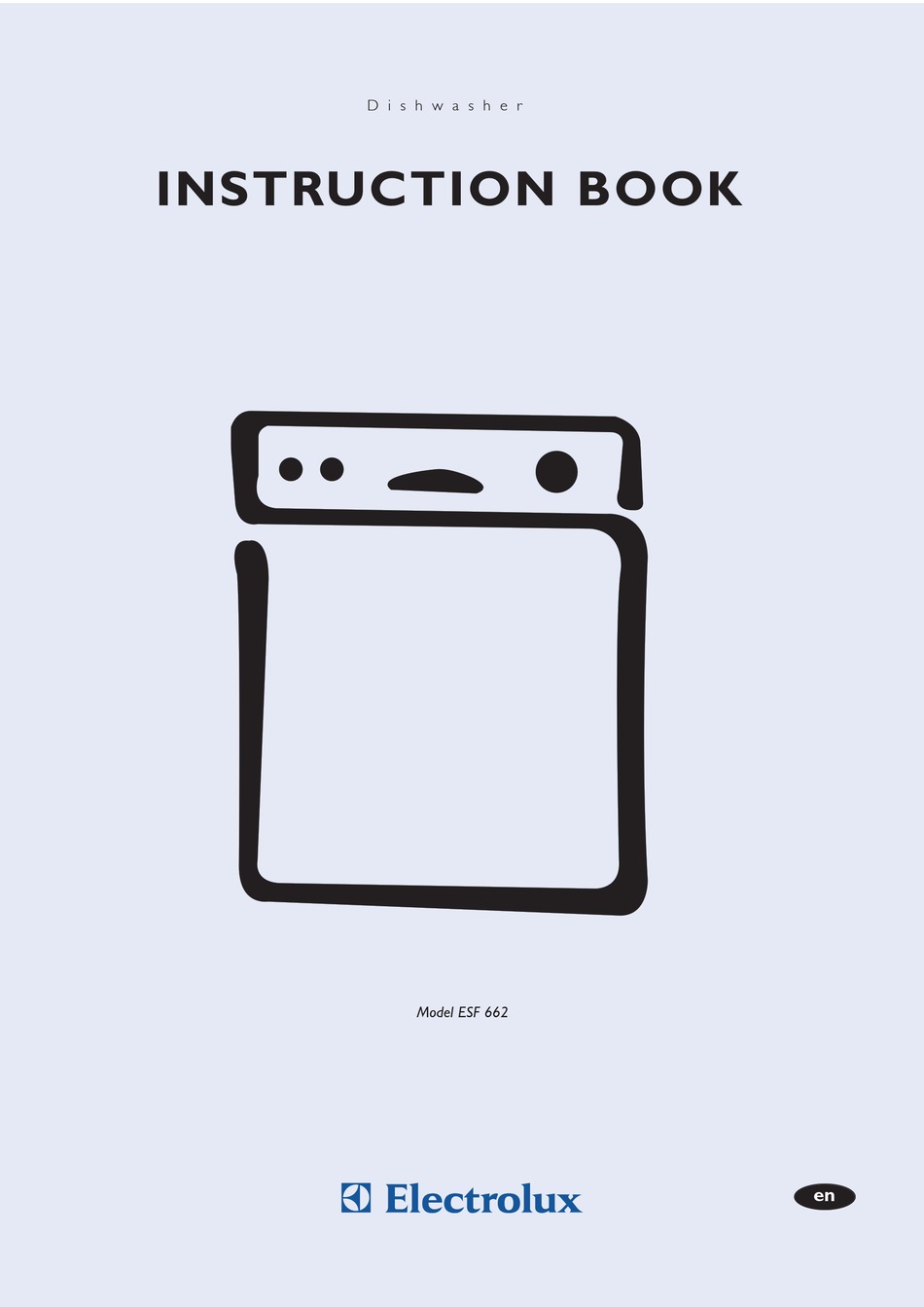 ELECTROLUX ESF 662 INSTRUCTION BOOK Pdf Download | ManualsLib