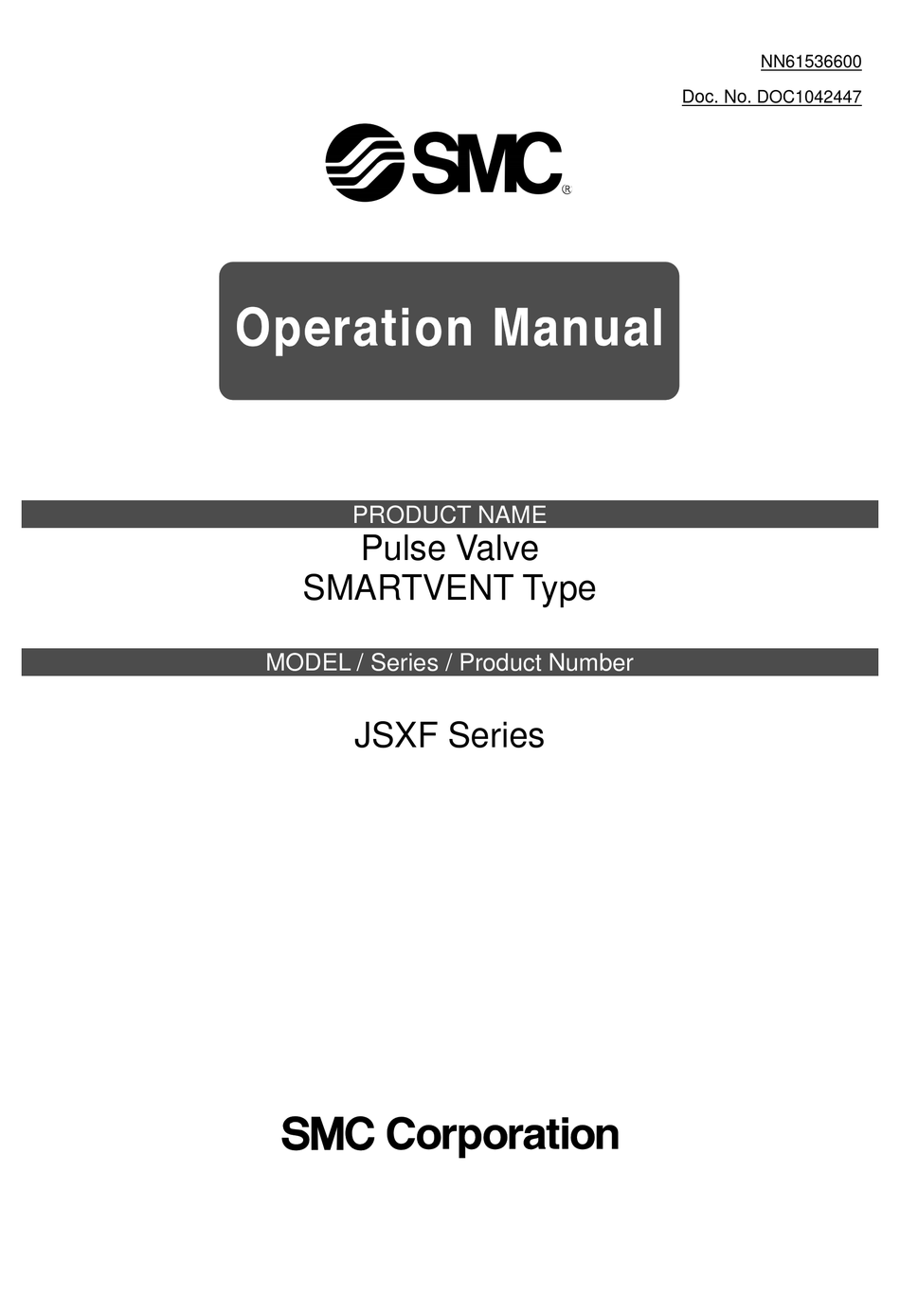 SMC NETWORKS JSXF SERIES OPERATION MANUAL Pdf Download | ManualsLib