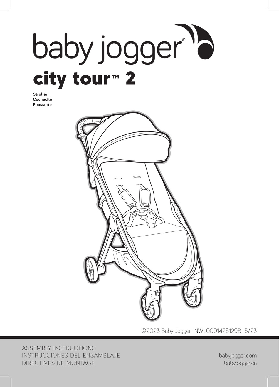 BABY JOGGER CITY TOUR 2 ASSEMBLY INSTRUCTIONS MANUAL Pdf Download ManualsLib