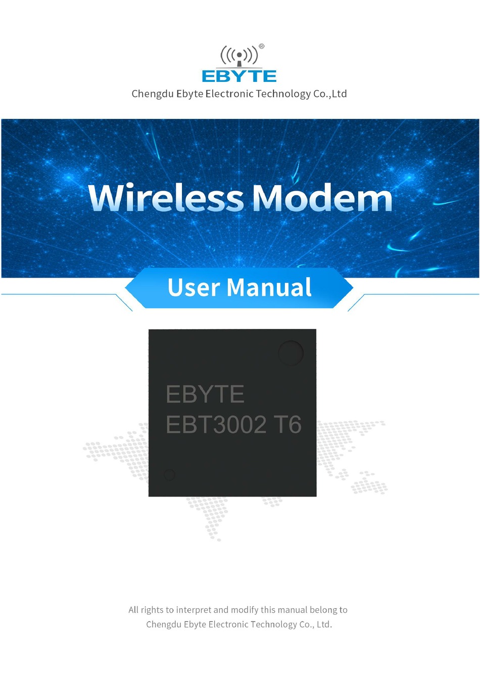 EBYTE EBT3002 T6 USER MANUAL Pdf Download | ManualsLib