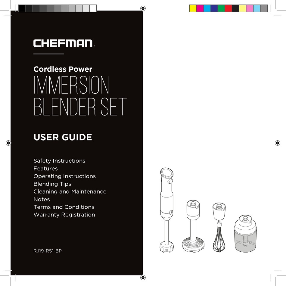 CHEFMAN RJ19RS1BP USER MANUAL Pdf Download ManualsLib
