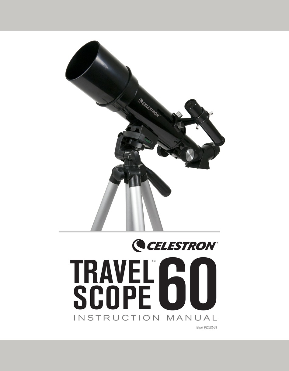 CELESTRON TRAVEL SCOPE 60 INSTRUCTION MANUAL Pdf Download ManualsLib