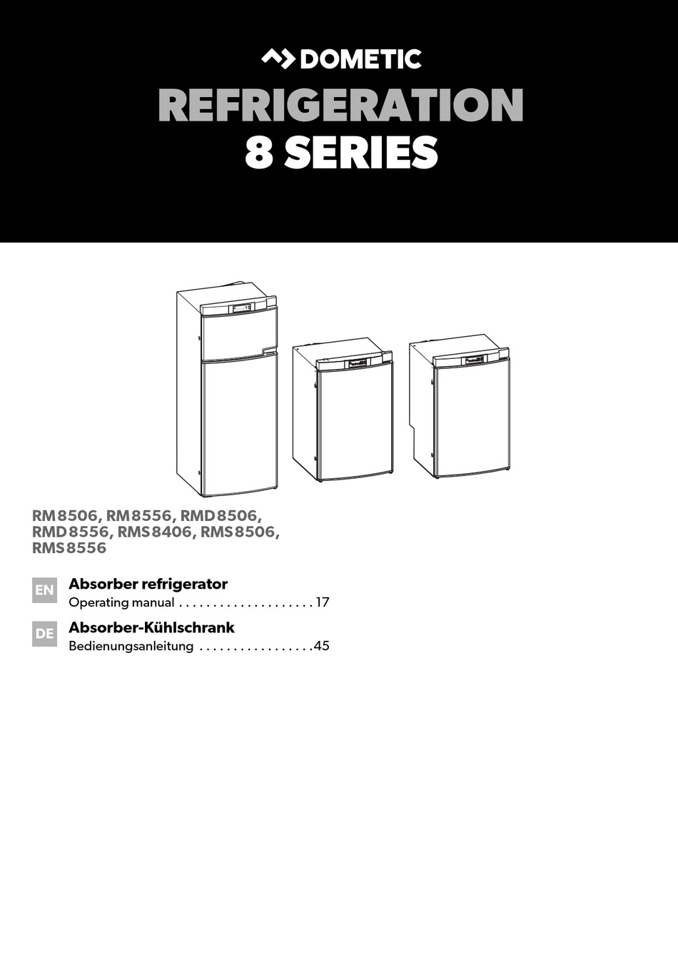 DOMETIC 8 SERIES OPERATING MANUAL Pdf Download | ManualsLib