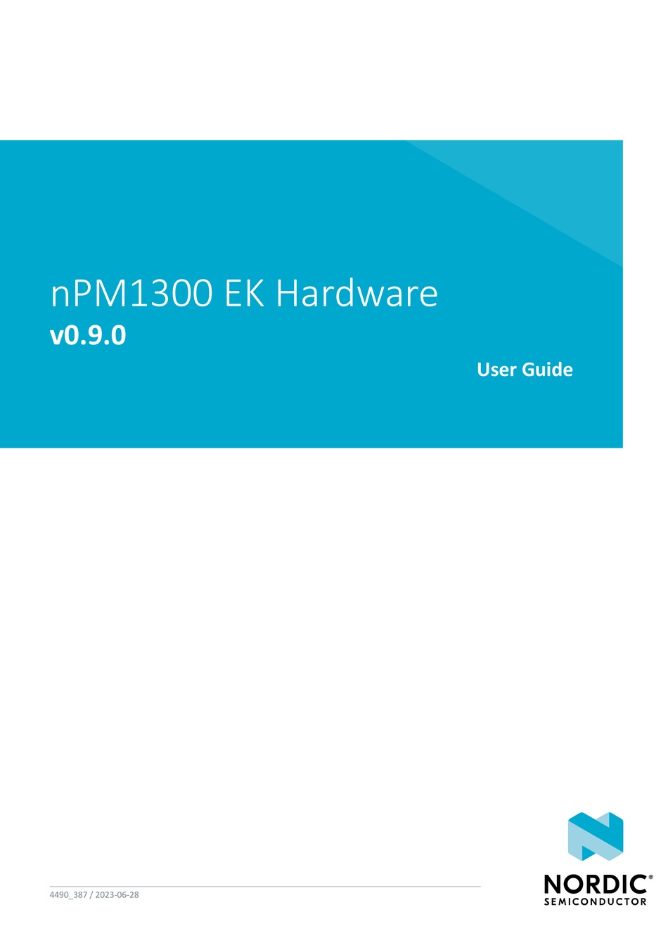 NORDIC SEMICONDUCTOR NPM1300 USER MANUAL Pdf Download ManualsLib