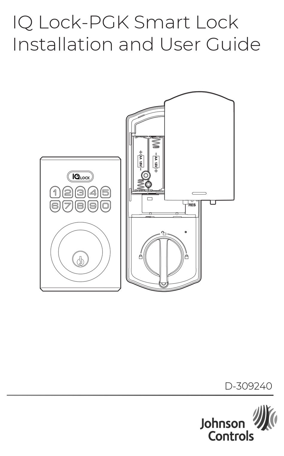 JOHNSON CONTROLS IQ LOCKPGK INSTALLATION AND USER MANUAL Pdf Download ManualsLib