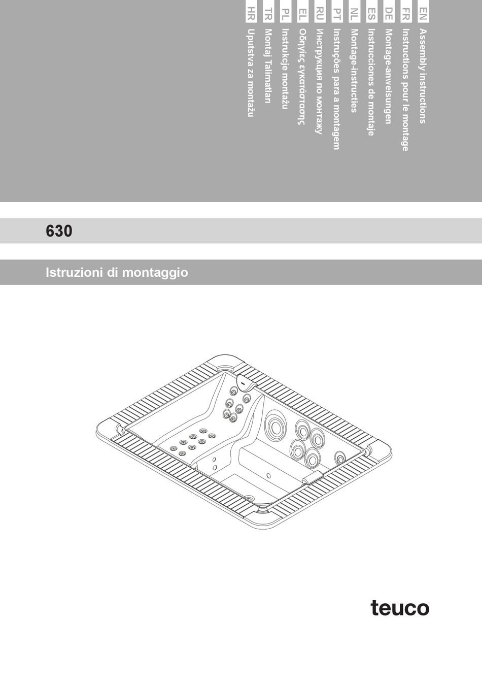 TEUCO 630 ASSEMBLY INSTRUCTIONS MANUAL Pdf Download ManualsLib