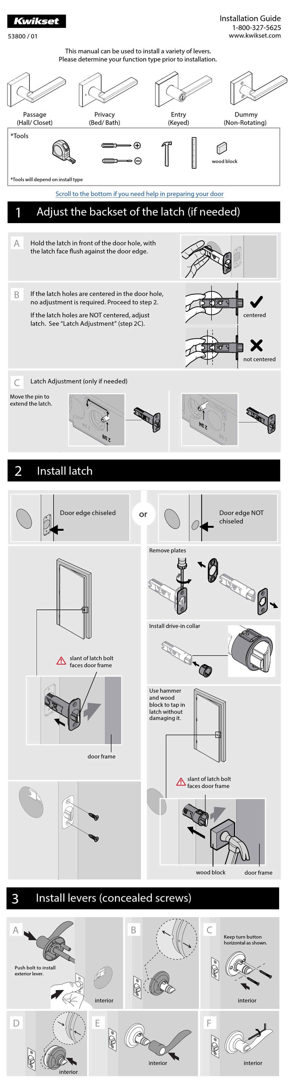 KWIKSET HENLEY 300HYL 15 INSTALLATION MANUAL Pdf Download ManualsLib