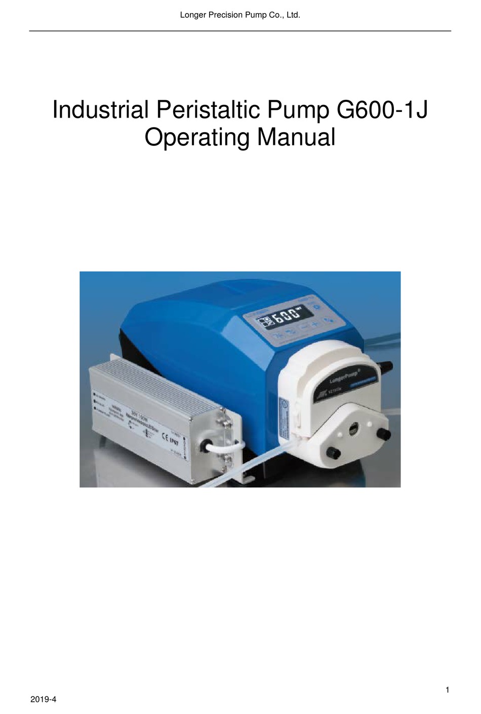 LONGER G6001J OPERATING MANUAL Pdf Download ManualsLib