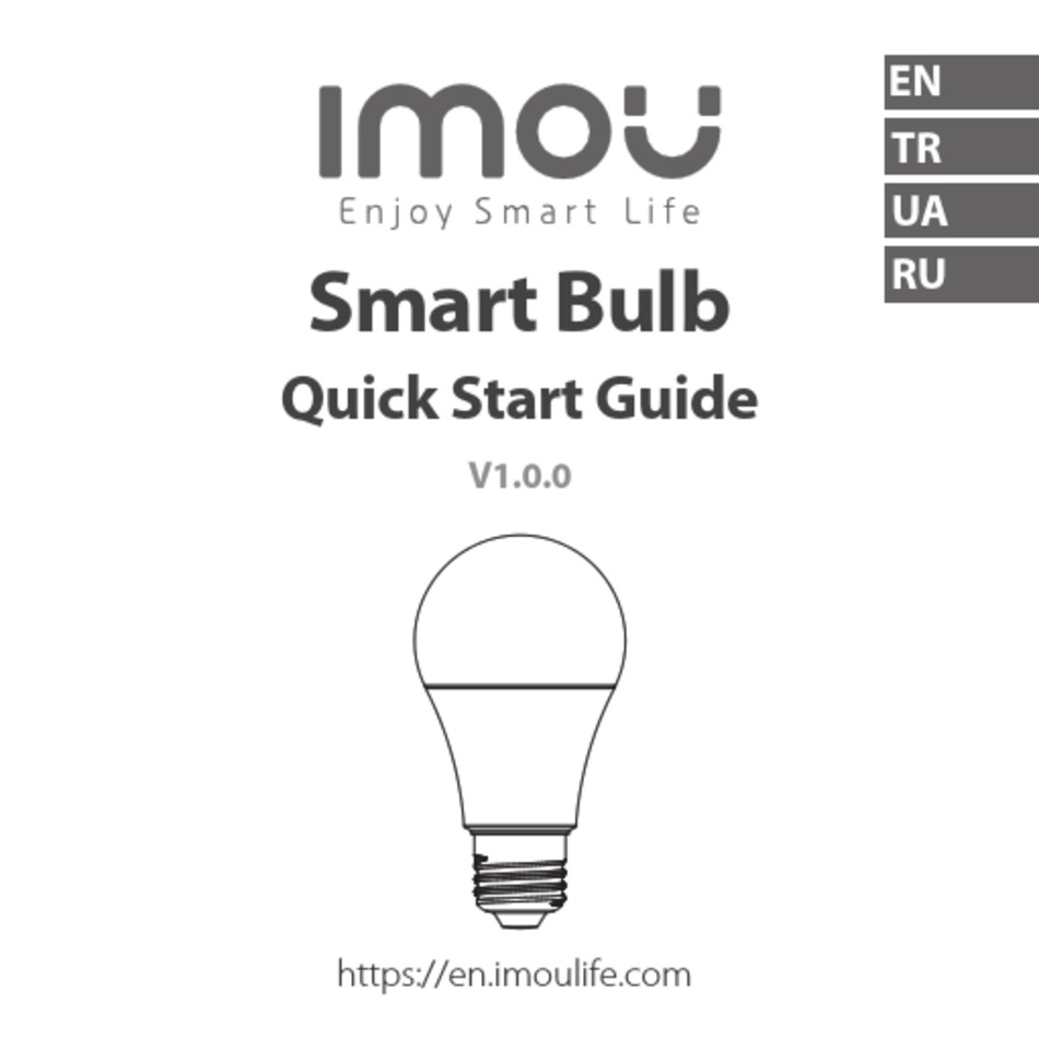 IMOU SMART BULB QUICK START MANUAL Pdf Download ManualsLib