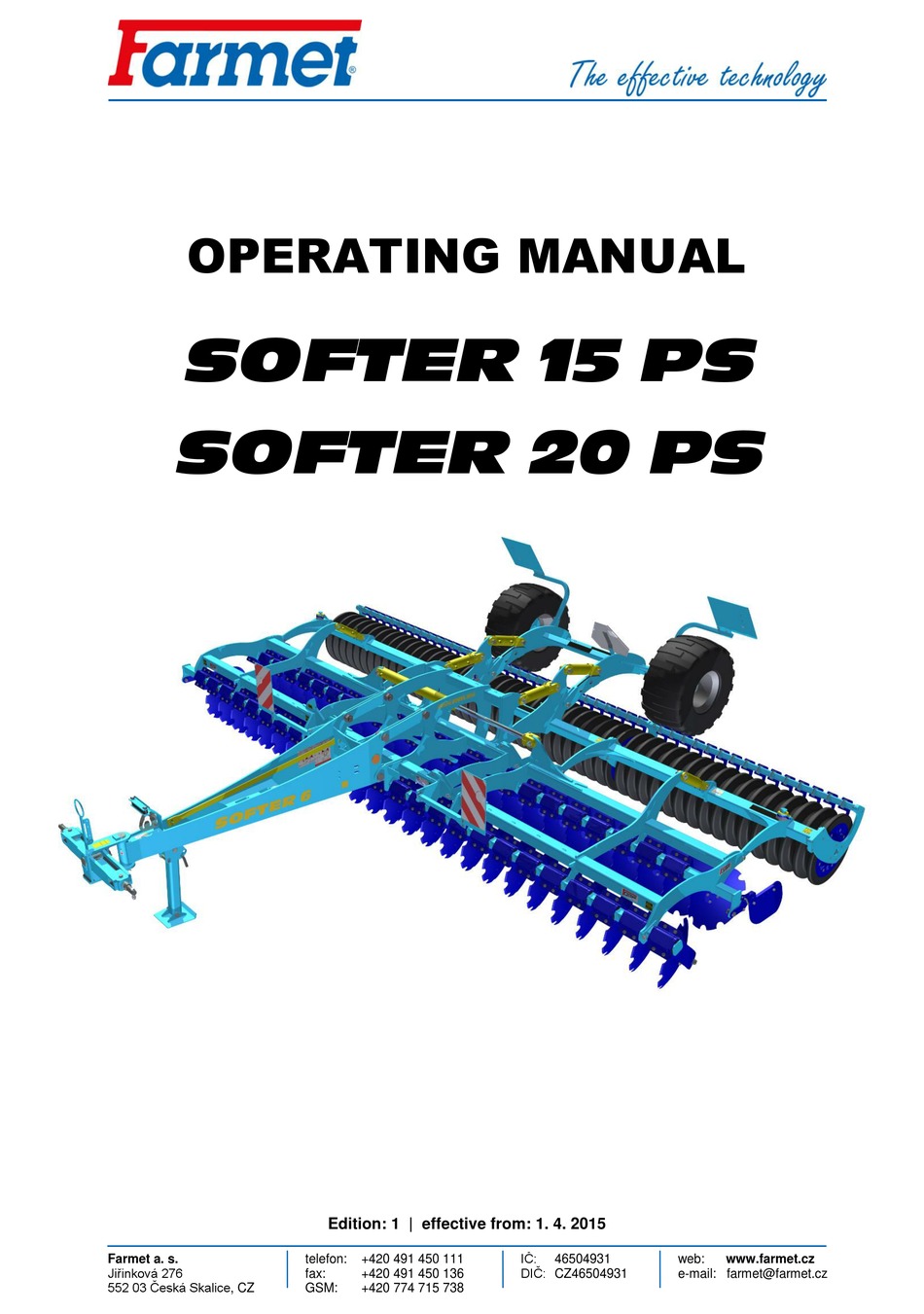 FARMET SOFTER 15 PS OPERATING MANUAL Pdf Download ManualsLib farmet-softer-15-ps-operating-manual-pdf-download-manualslib
