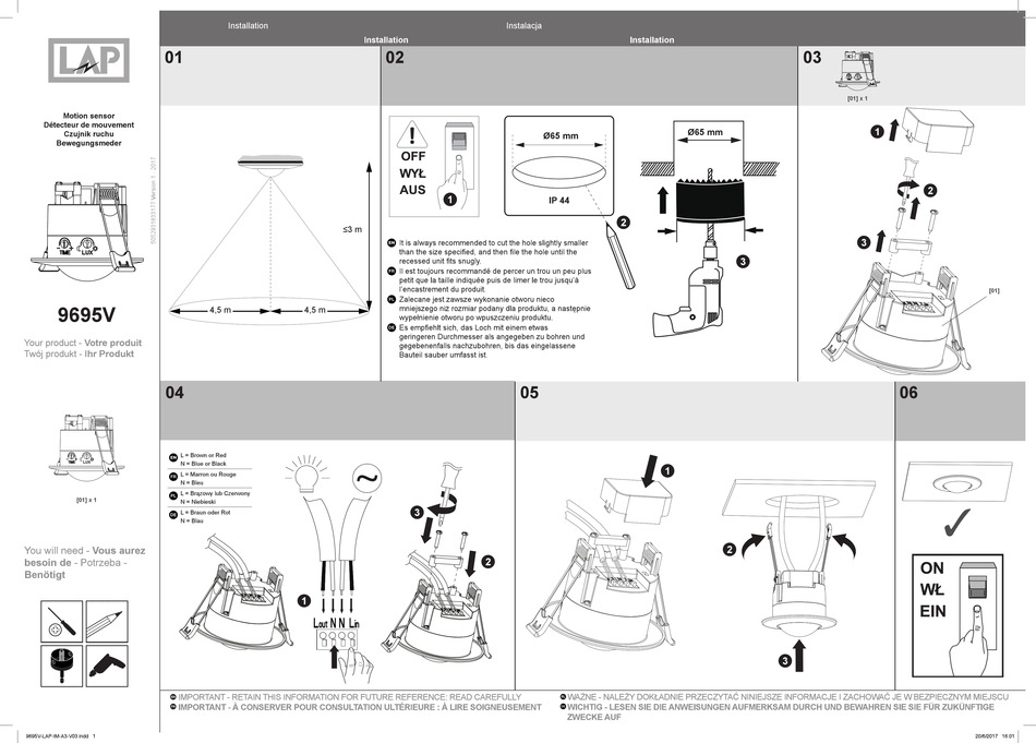 LAP 9695V INSTRUCTIONS Pdf Download ManualsLib