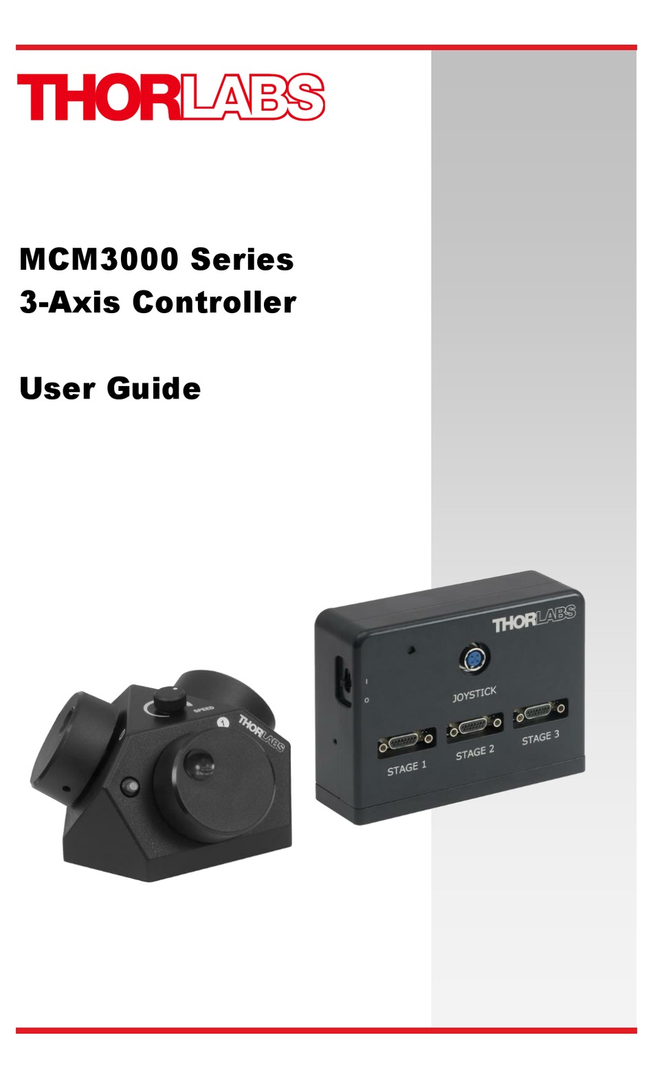 THORLABS MCM3000 SERIES USER MANUAL Pdf Download | ManualsLib