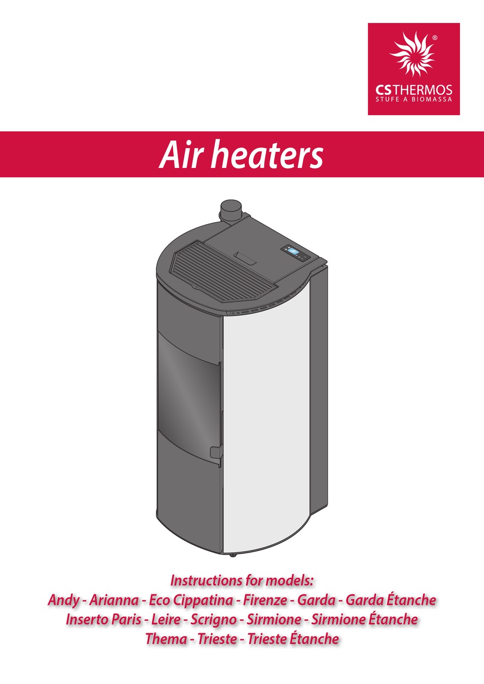 CS THERMOS ANDY INSTRUCTIONS MANUAL Pdf Download ManualsLib