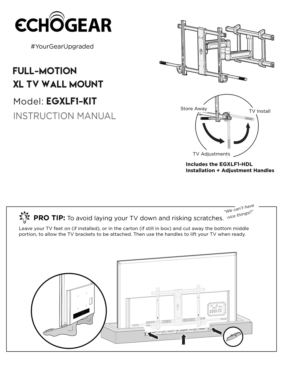 ECHOGEAR EGXLF1KIT INSTRUCTION MANUAL Pdf Download ManualsLib