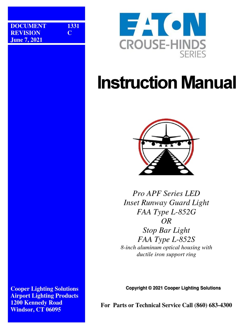 EATON L852G INSTRUCTION MANUAL Pdf Download ManualsLib