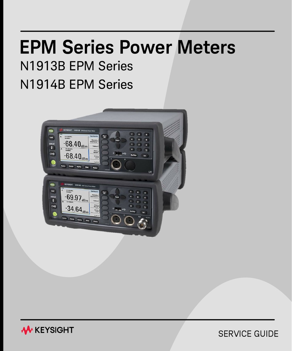 KEYSIGHT N1913B EPM SERIES SERVICE MANUAL Pdf Download ManualsLib
