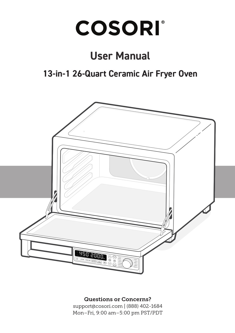 COSORI CCOR251SUS USER MANUAL Pdf Download ManualsLib