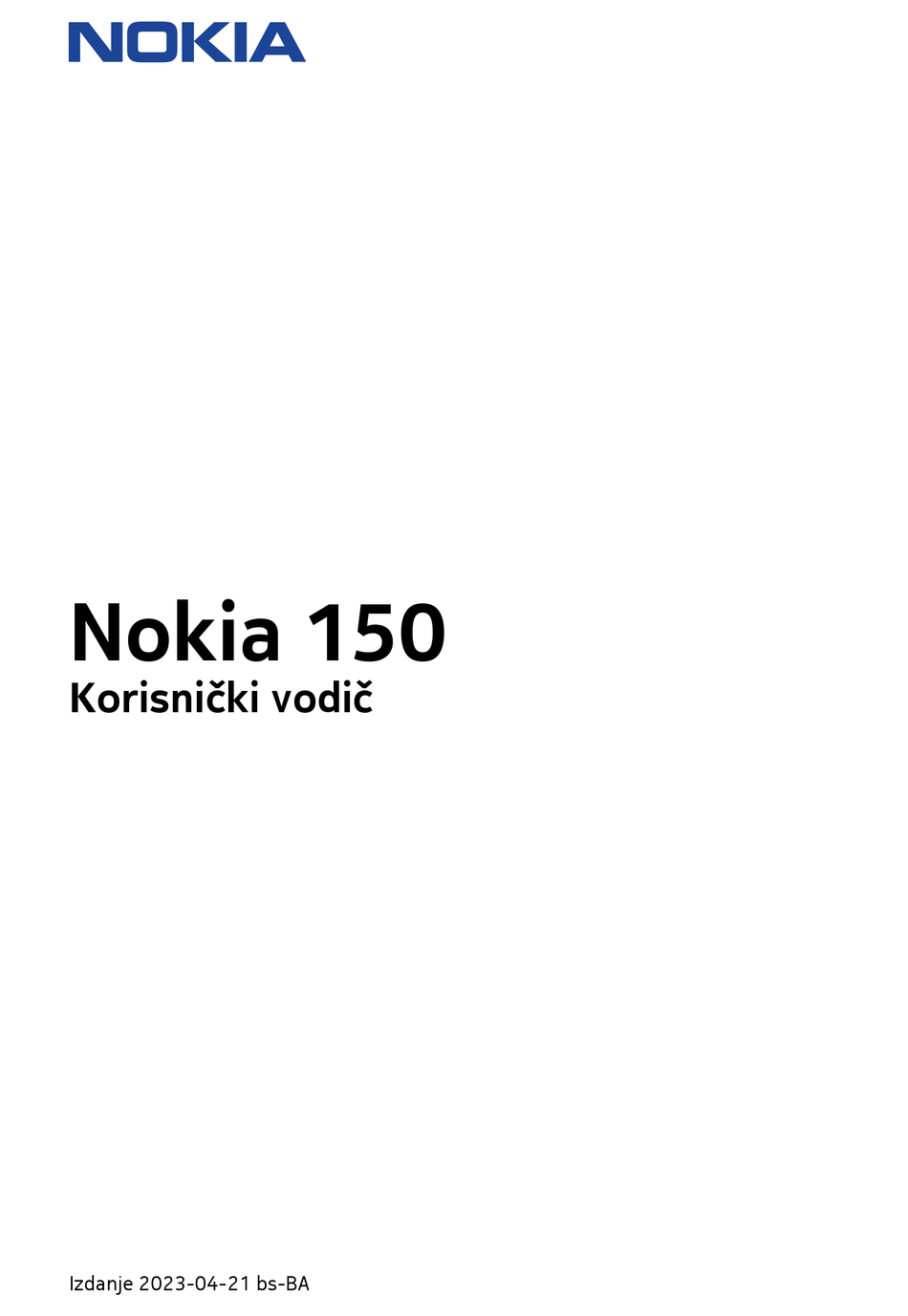 NOKIA TA-1235 MANUAL Pdf Download | ManualsLib