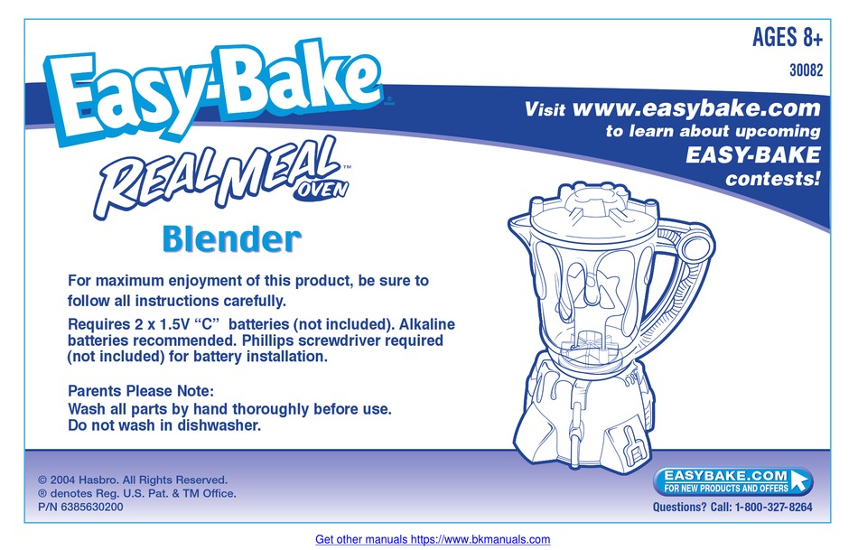 EASYBAKE REAL MEAL OVEN 30082 QUICK START MANUAL Pdf Download ManualsLib
