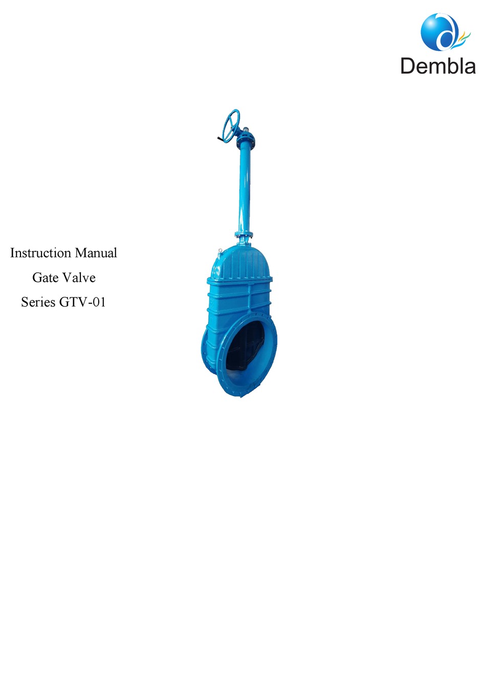DEMBLA GTV01 SERIES INSTRUCTION MANUAL Pdf Download ManualsLib
