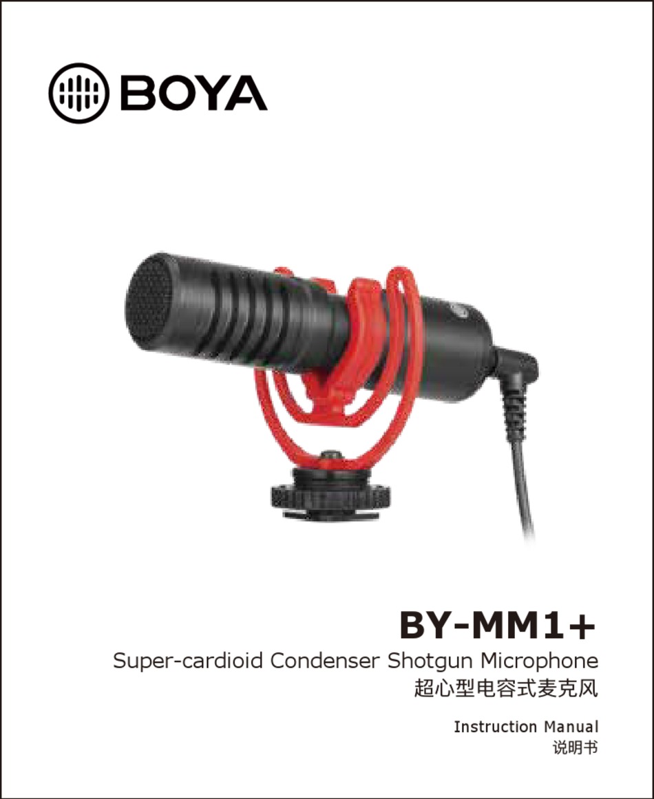 BOYA BYMM1+ INSTRUCTION MANUAL Pdf Download ManualsLib