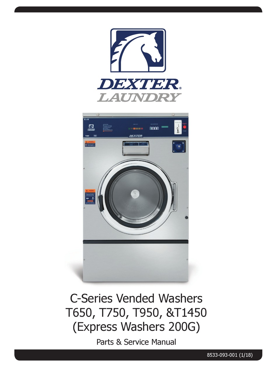 DEXTER LAUNDRY T650 PARTS AND SERVICE MANUAL Pdf Download ManualsLib