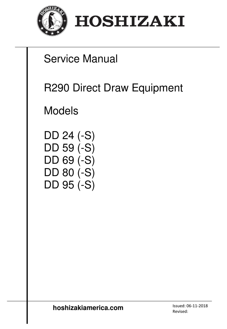 HOSHIZAKI DD 24S SERVICE MANUAL Pdf Download ManualsLib
